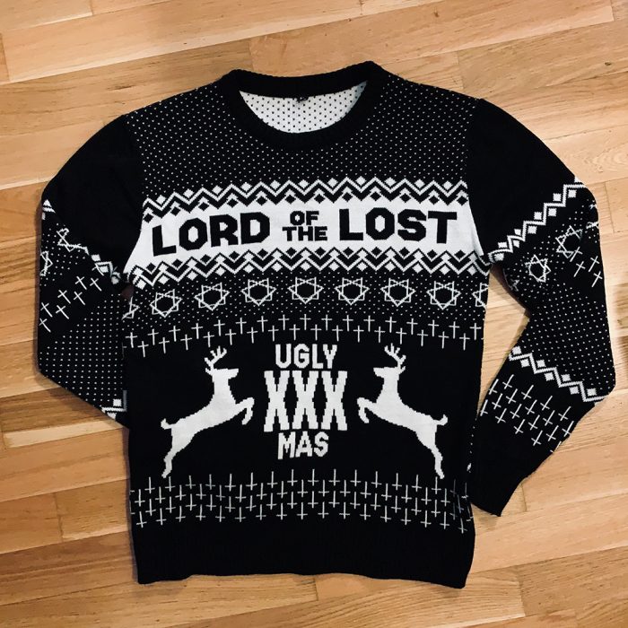 Ronda karácsonyi pulóver LOTL módra
